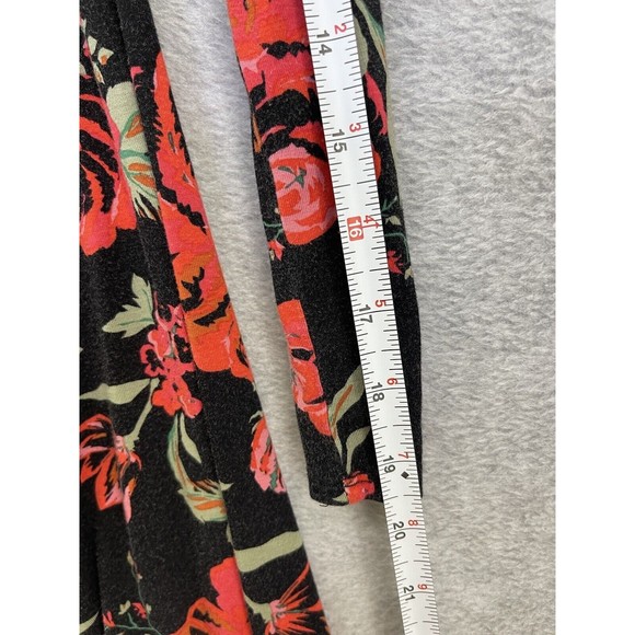 Tucker Tate Girls Dress Long Sleeve Black Floral Size Small (7/8) Fit & Flare - Picture 6 of 9